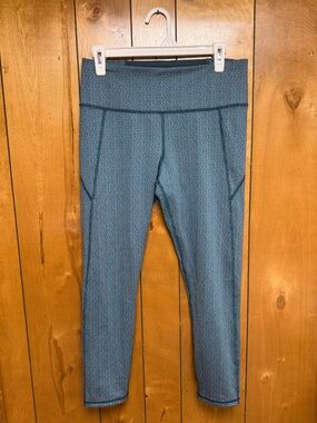 Under Armour Leggings Green Design Size Large